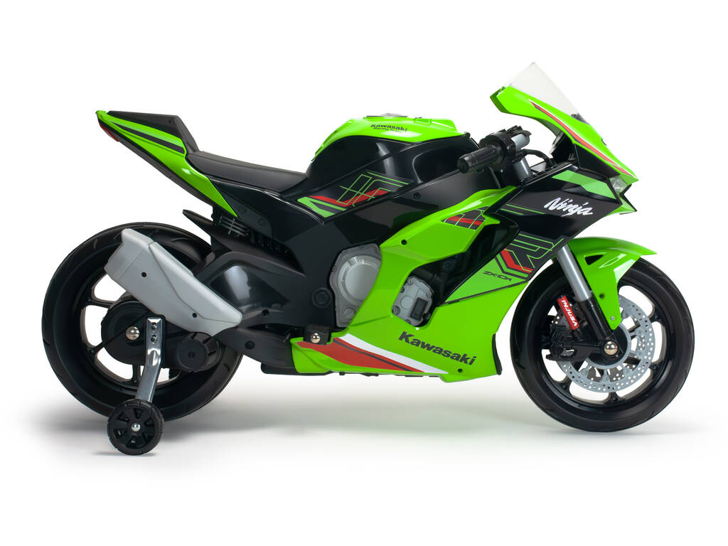 Moto a Batería Kawasaki Ninja ZX R10 Verde de 12V