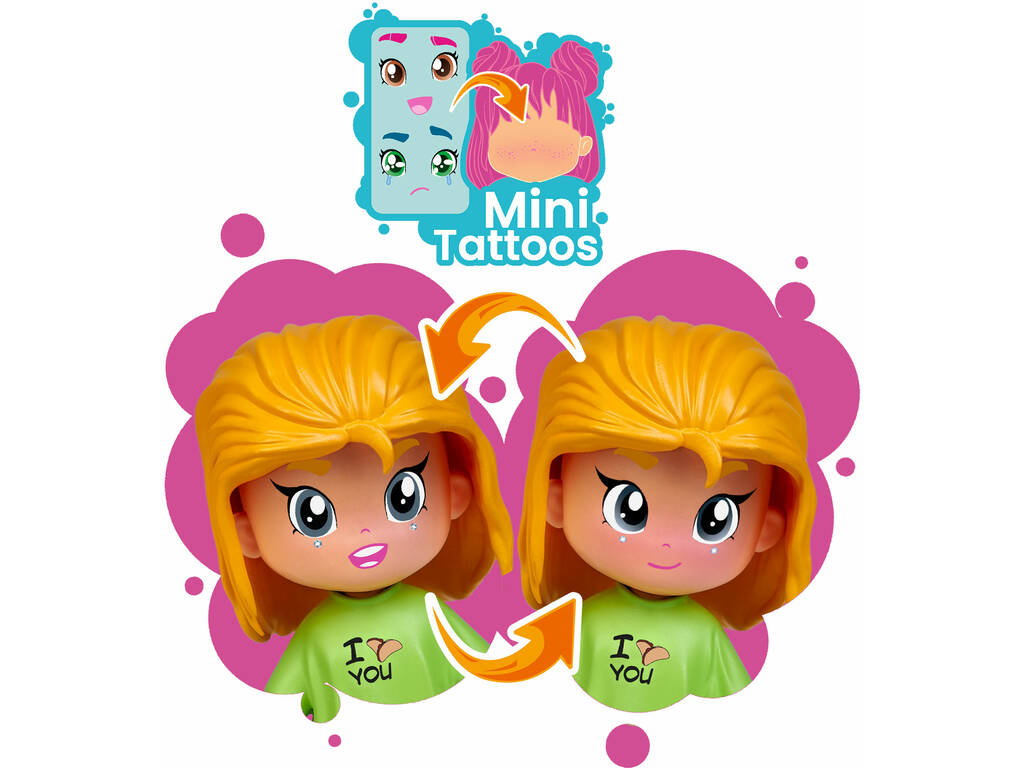 Pinypon Top Mexican Foodie Girl Doll avec accessoires