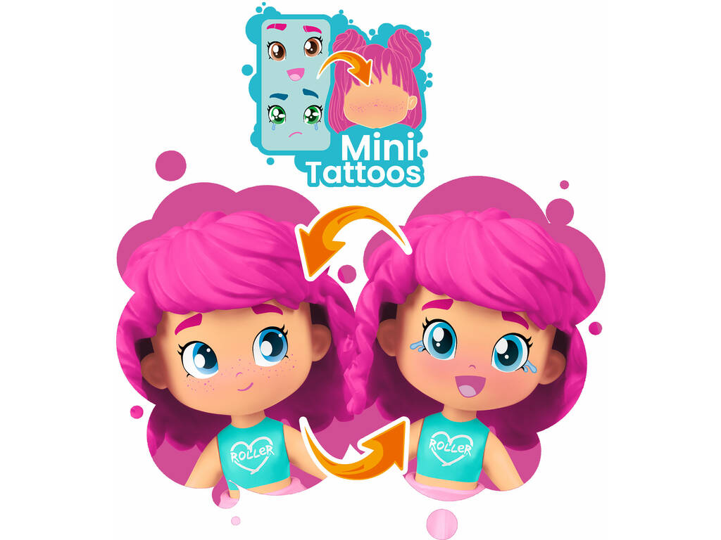 Pinypon Top Roller Girls con 2 bambole