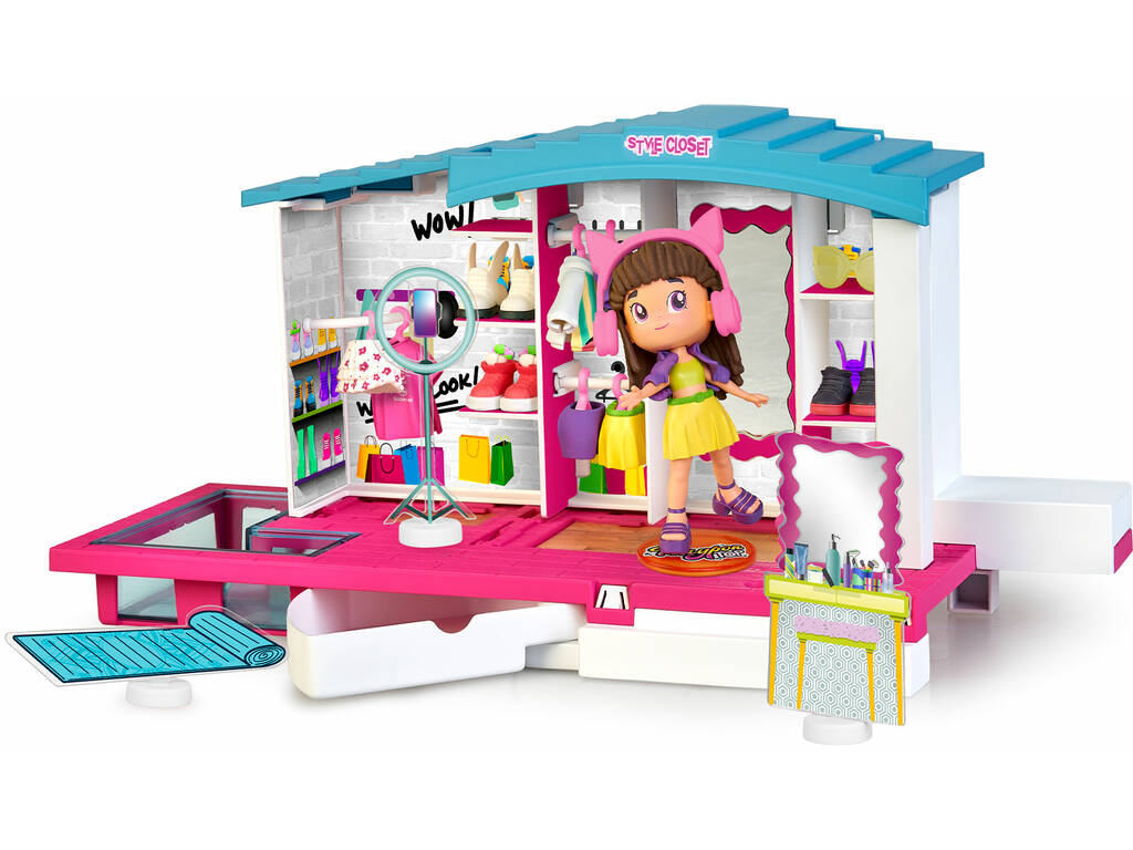 Pinypon Top Style Closet con bambola e accessori