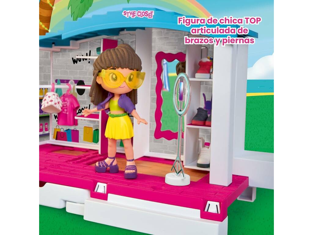 Pinypon Top Style Closet con bambola e accessori