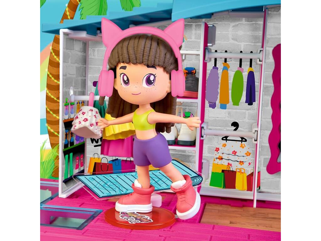 Pinypon Top Style Closet con bambola e accessori