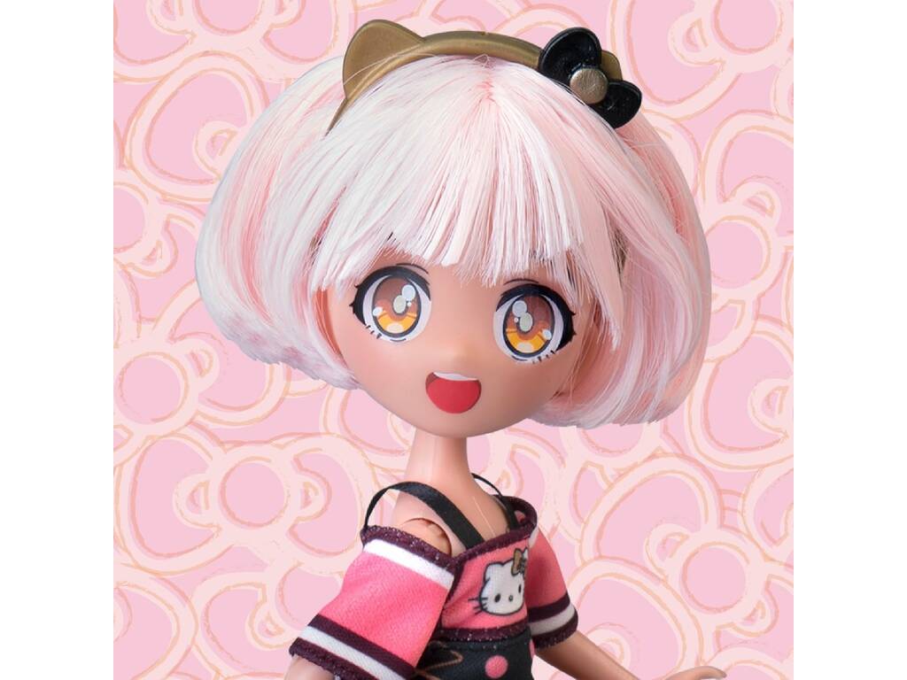 Hello Kitty Super Fans Bambola Diva Roller da 20 cm