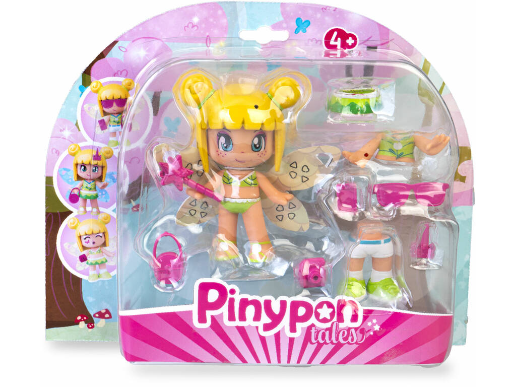 Pinypon Tales Bambola Campanellino con accessori