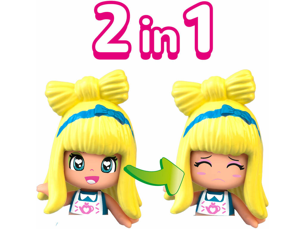 Pinypon Tales Bambola Alice con guardaroba Valigetta e accessori