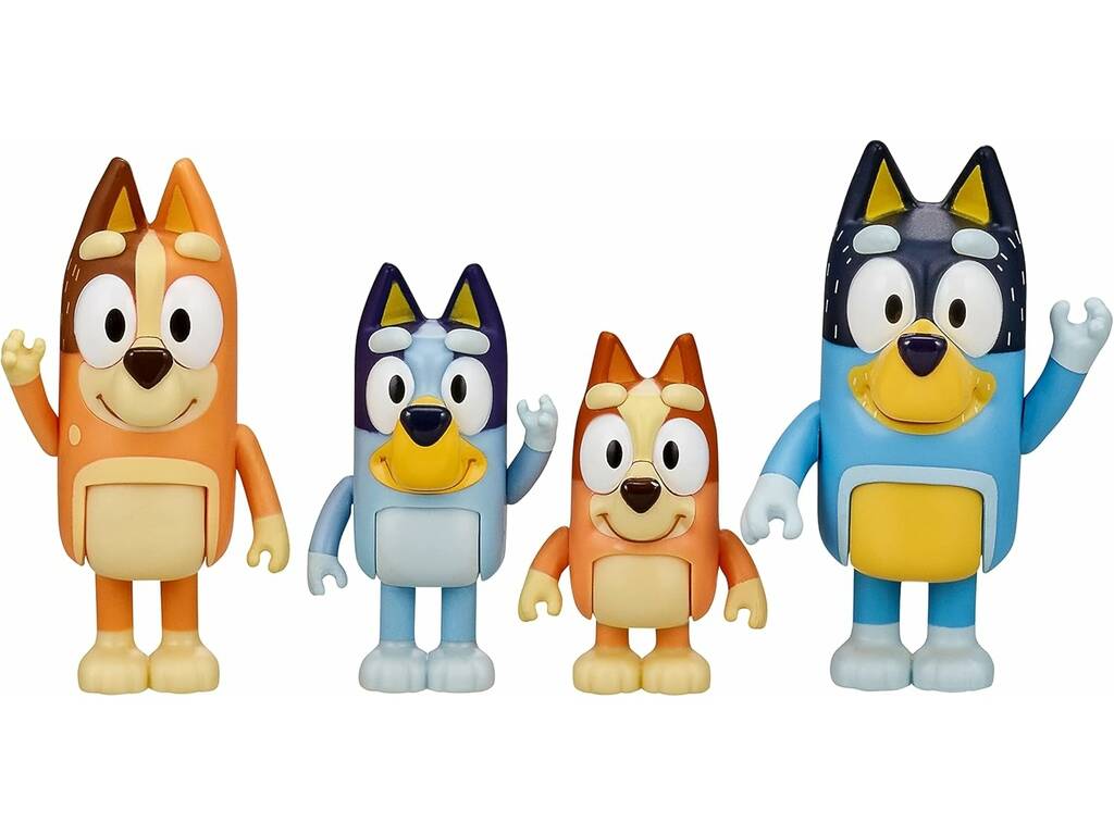 Bluey Pack di 4 figure