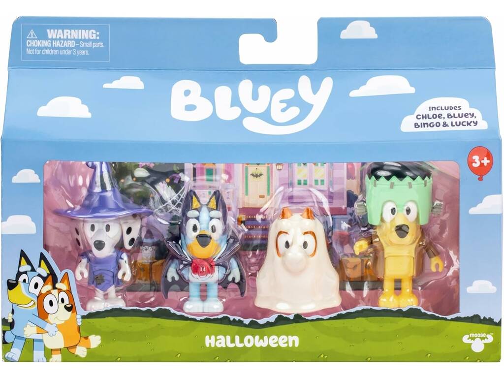 Bluey Pack di 4 figure