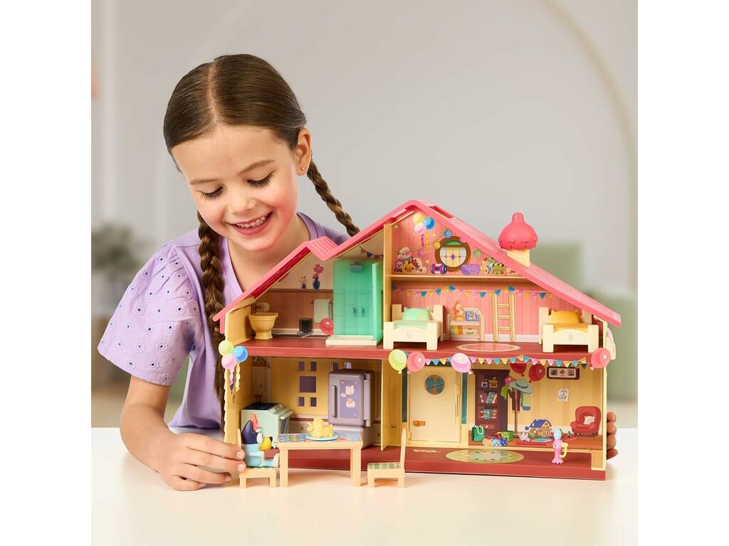 Bluey Party House con figura e accessori