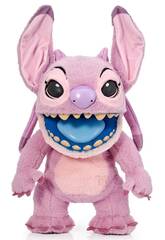 Stitch Angel Animatronik-Puppe 45 cm Real FX mit Geräuschen und realistischen Bewegungen