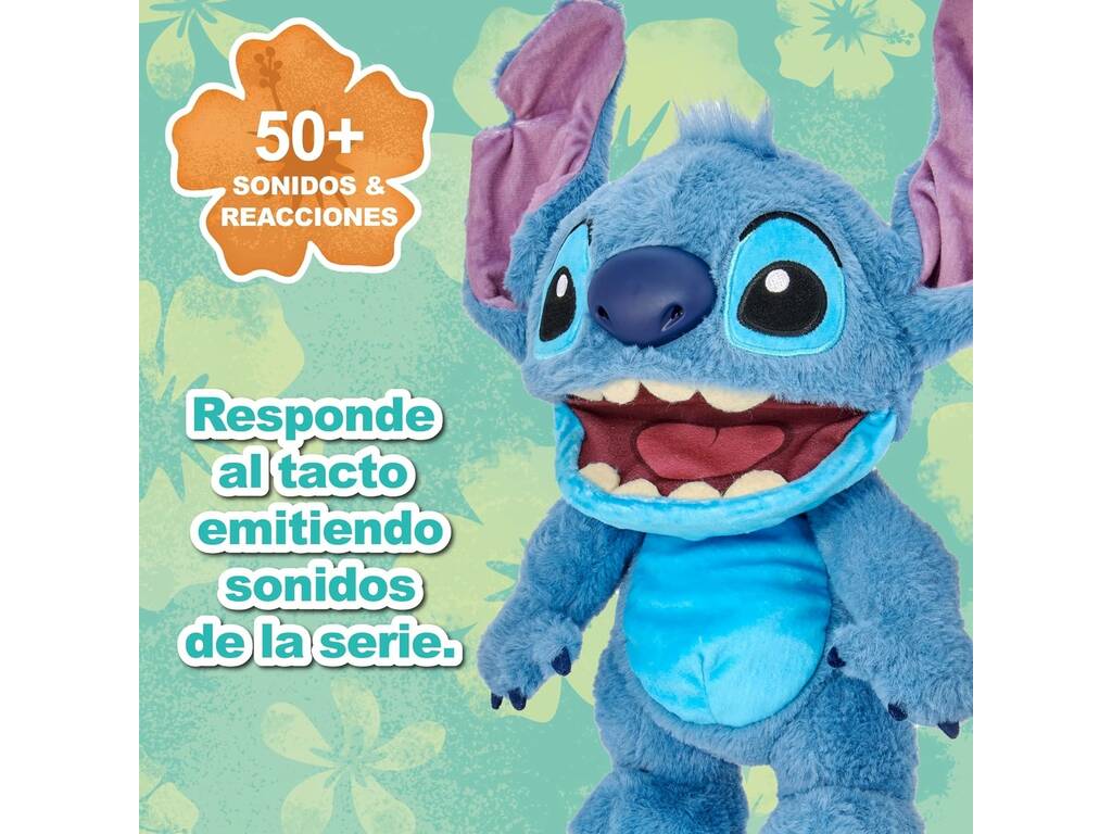 Poupée animatronique Stitch 30 cm avec sons et mouvements réalistes