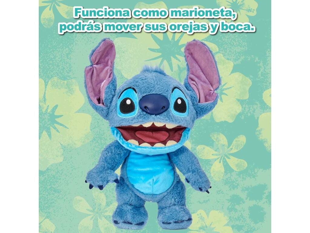Poupée animatronique Stitch 30 cm avec sons et mouvements réalistes