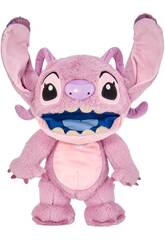 Disney Stitch Animatronische Angel Puppe 30 cm mit Realistischen Sounds und Bewegungen