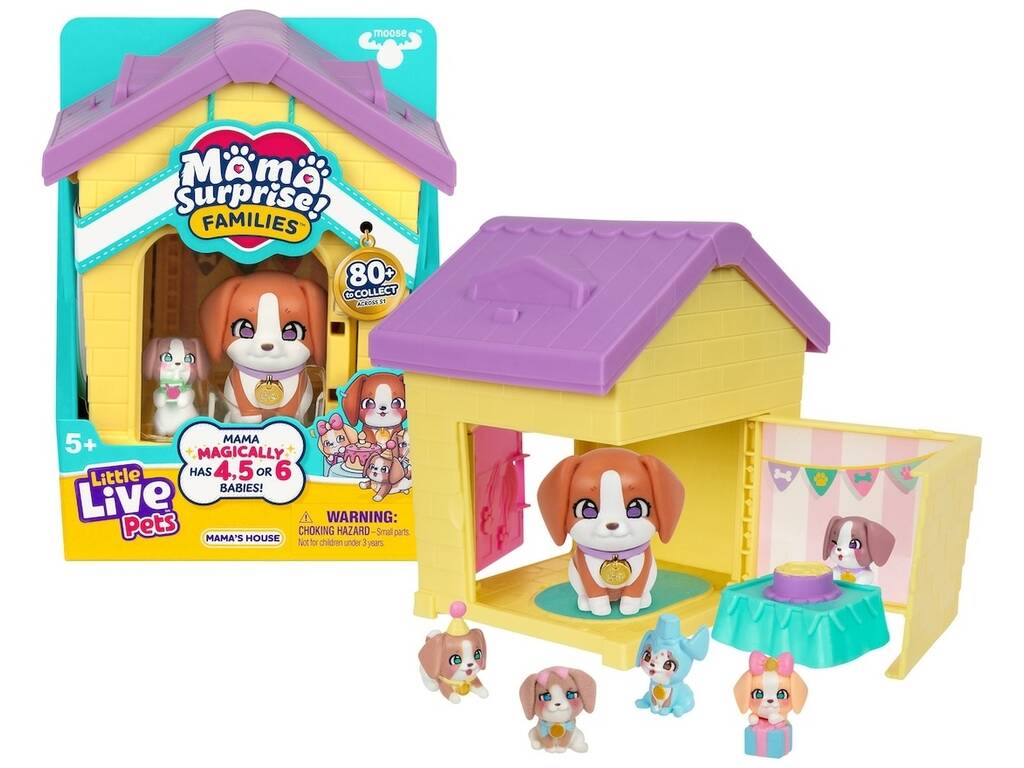Little Live Pets Mama Surprise Families Casa della Mamma con i Bebè