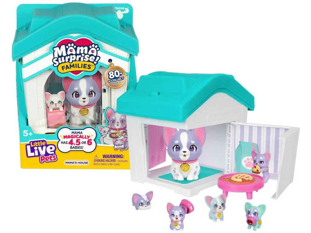 Little Live Pets Mama Surprise Families Casa della Mamma con i Bebè