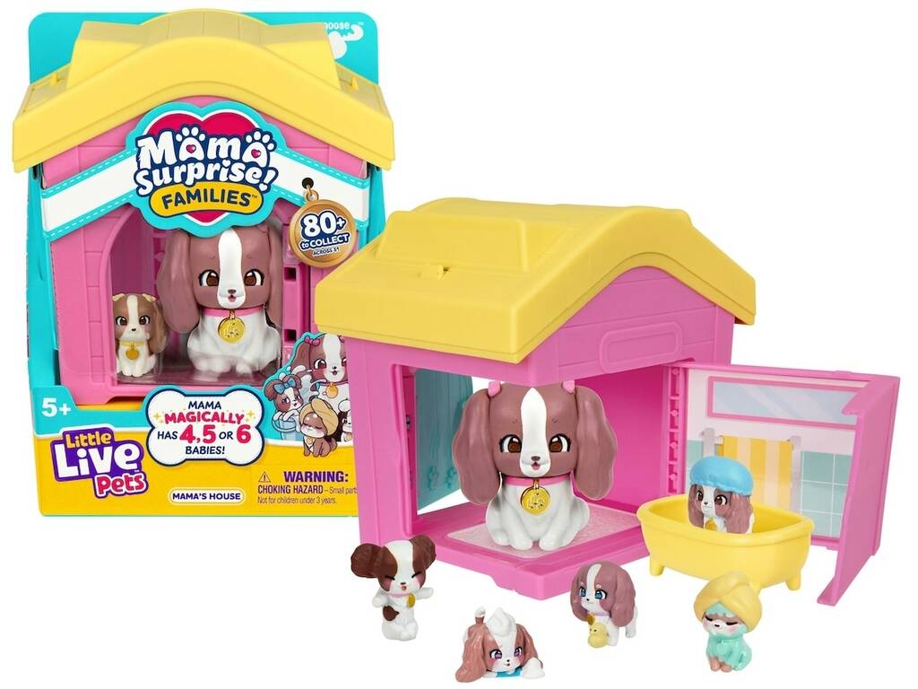 Little Live Pets Mama Surprise Families Casa della Mamma con i Bebè