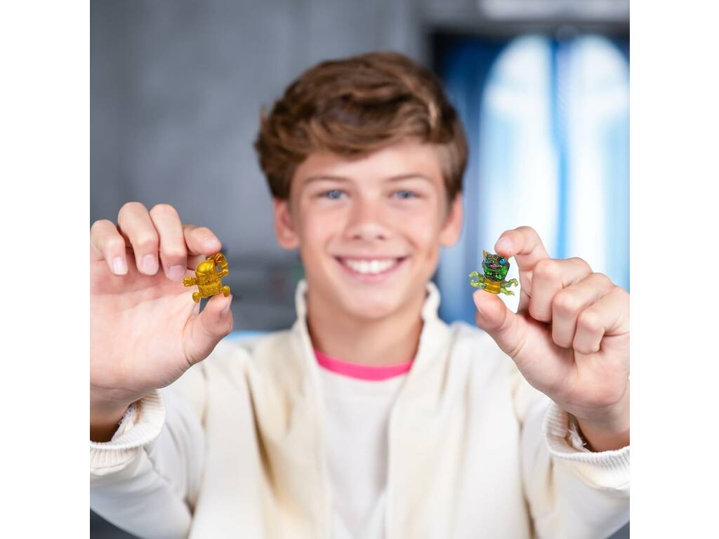 Mr Beast LAB Swarms Mega Pack con 12 figure da 2,5 cm
