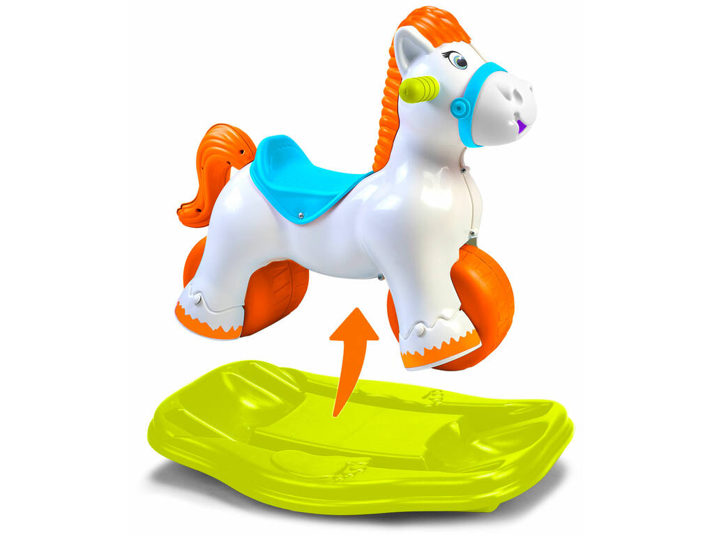 Girello a dondolo Ponyfeber 2 in 1