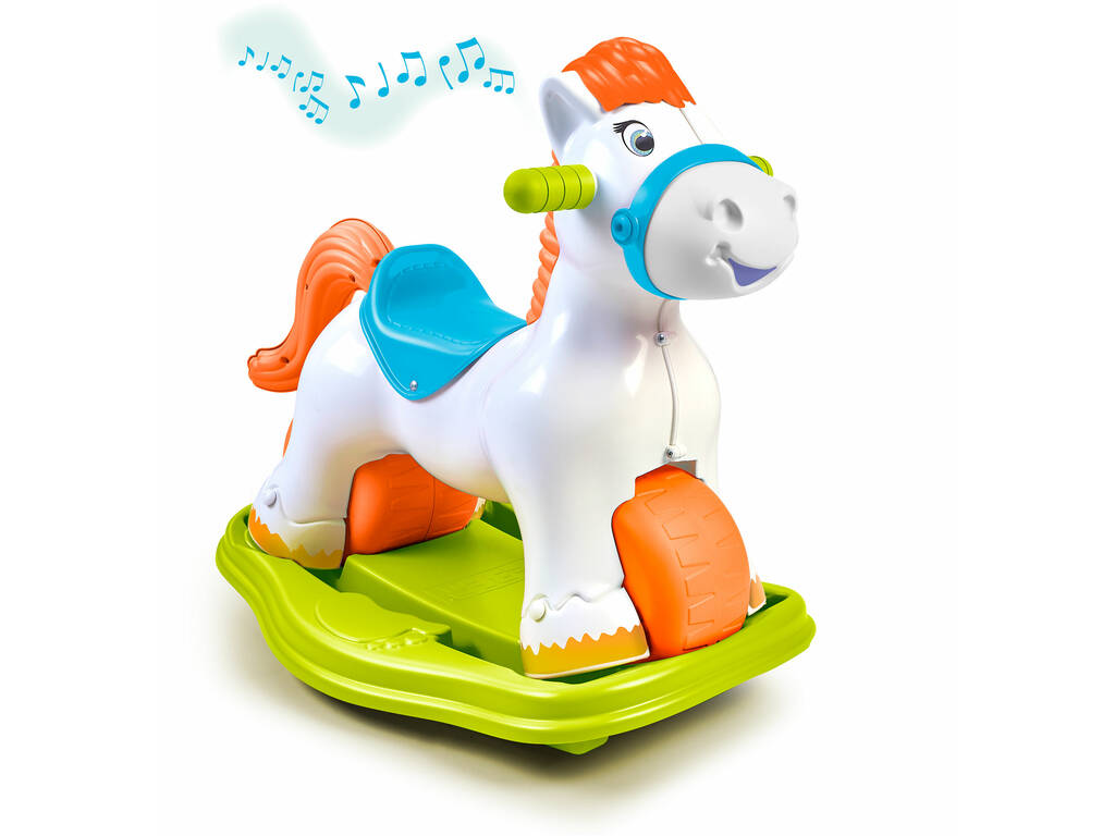 Girello a dondolo Ponyfeber 2 in 1