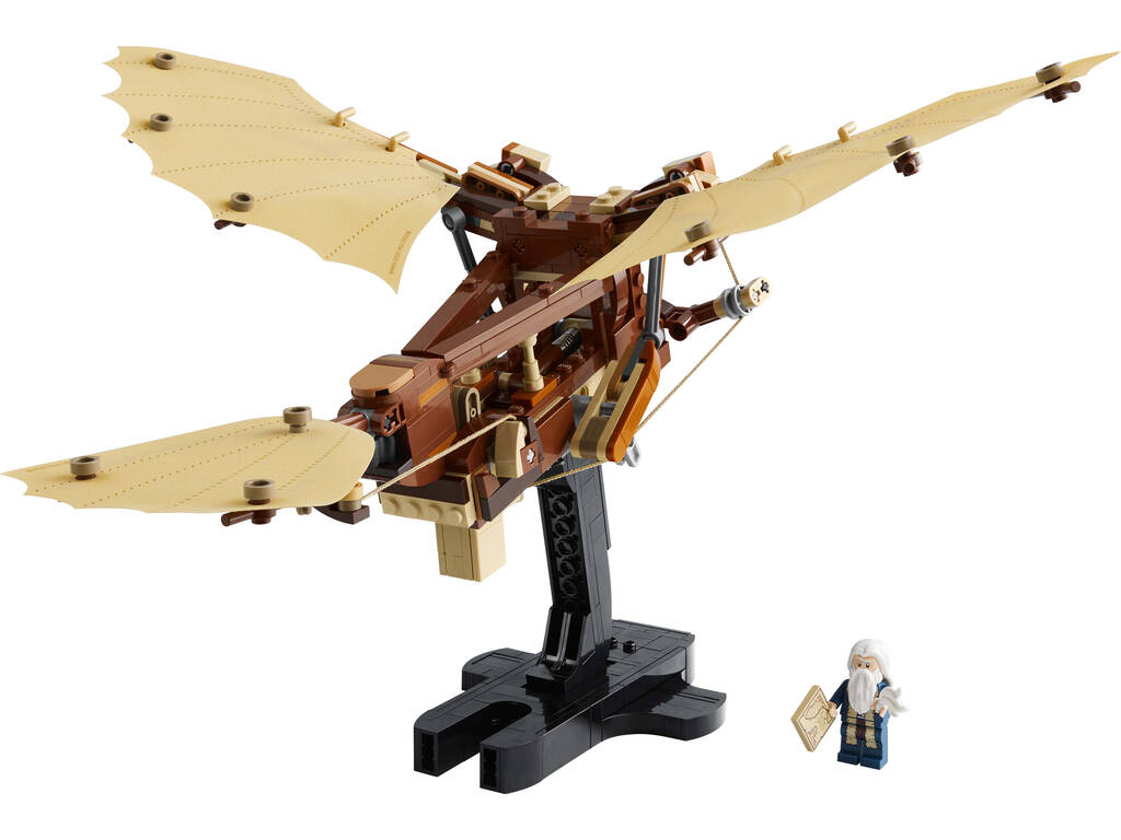 Lego Icons La machine volante de Léonard de Vinci
