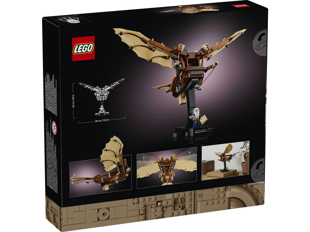 Lego Icons La machine volante de Léonard de Vinci