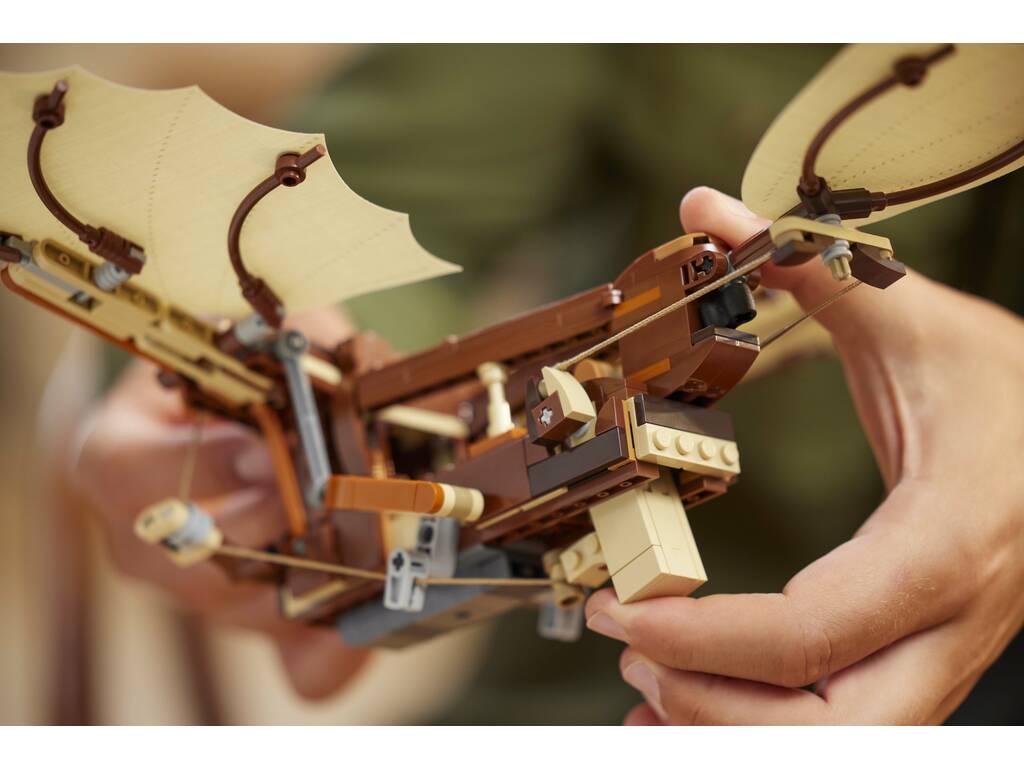 Lego Icons La machine volante de Léonard de Vinci