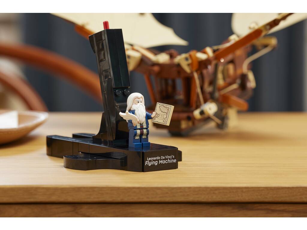 Lego Icons La machine volante de Léonard de Vinci