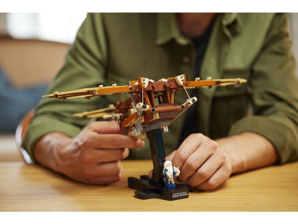 Lego Icons La machine volante de Léonard de Vinci