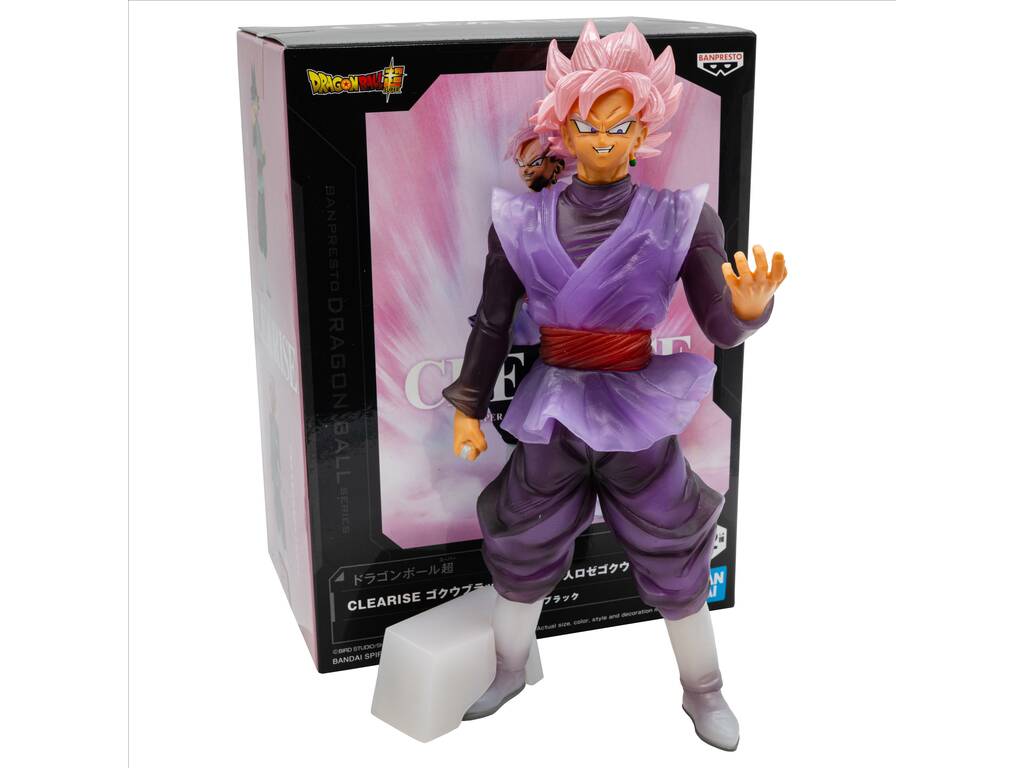 Dragon Ball Super Clearise 20 cm Super Saiyan Rosé Goku Black Figure