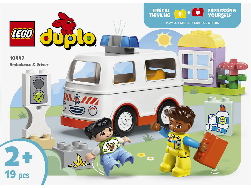 Lego Duplo Ambulância e Condutor