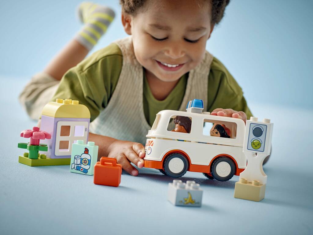 Lego Duplo Ambulância e Condutor