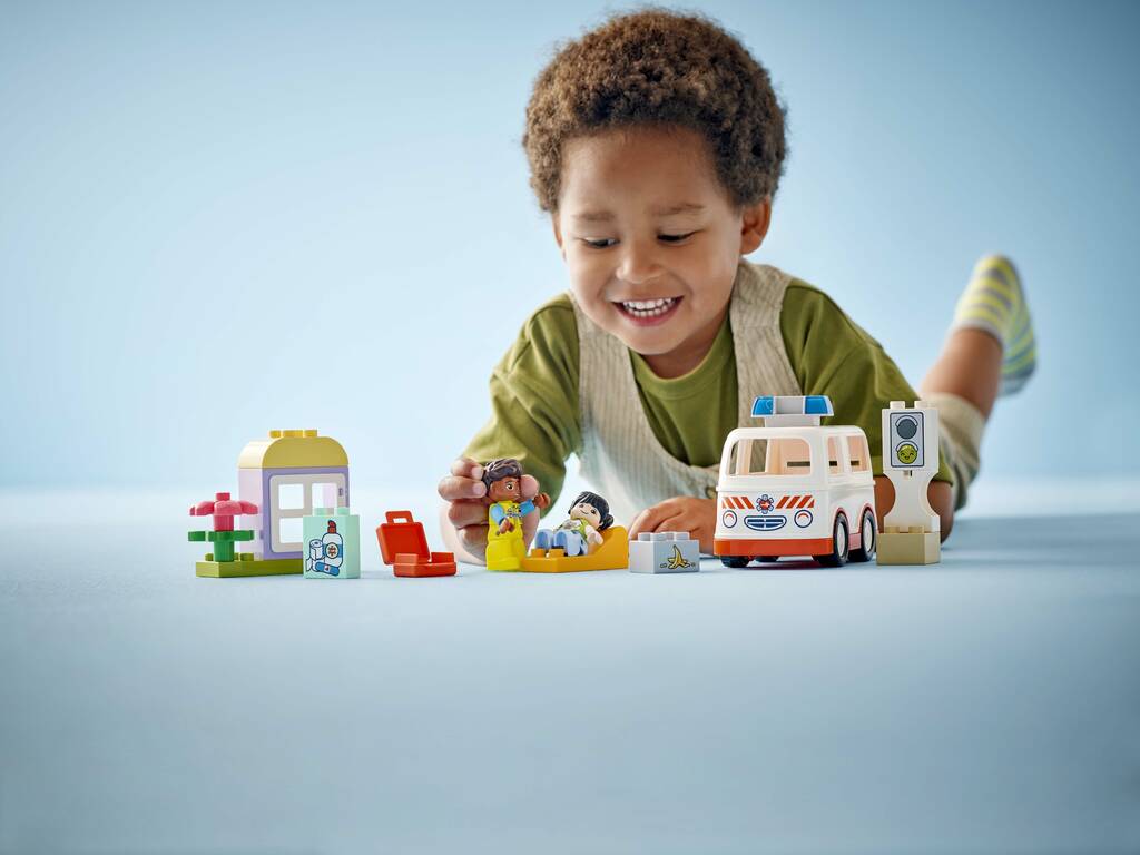 Lego Duplo Ambulância e Condutor