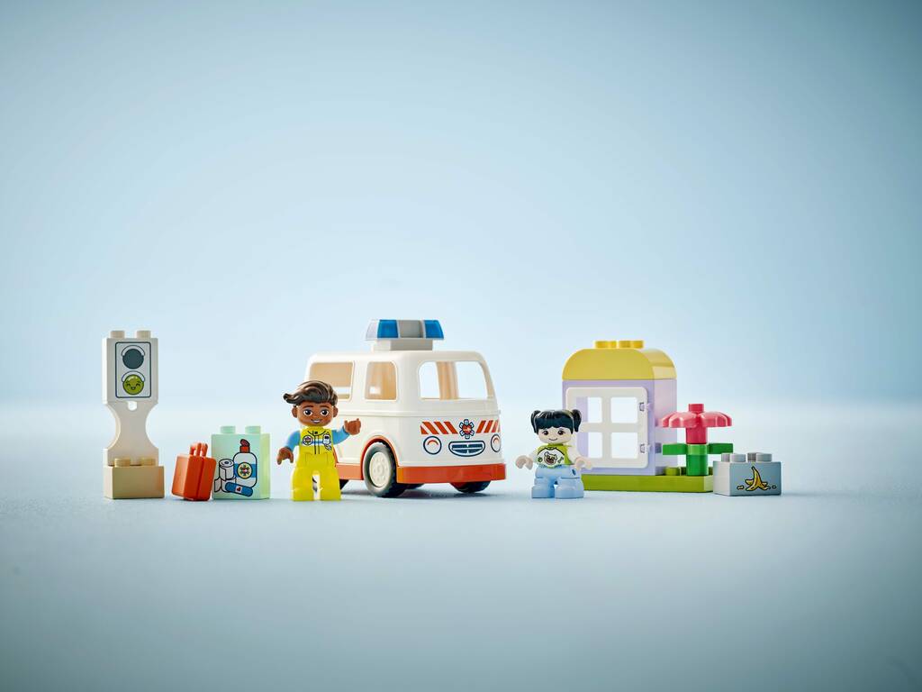 Lego Duplo Ambulância e Condutor