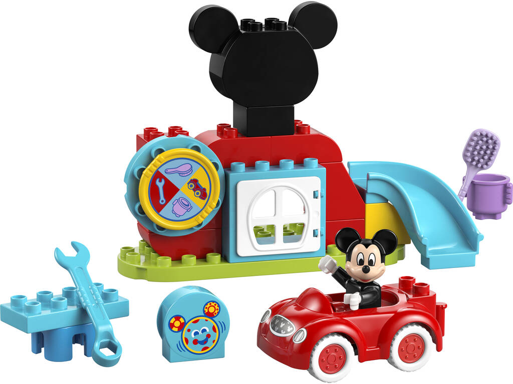Lego Duplo Disney Jr. Casa e auto di Topolino