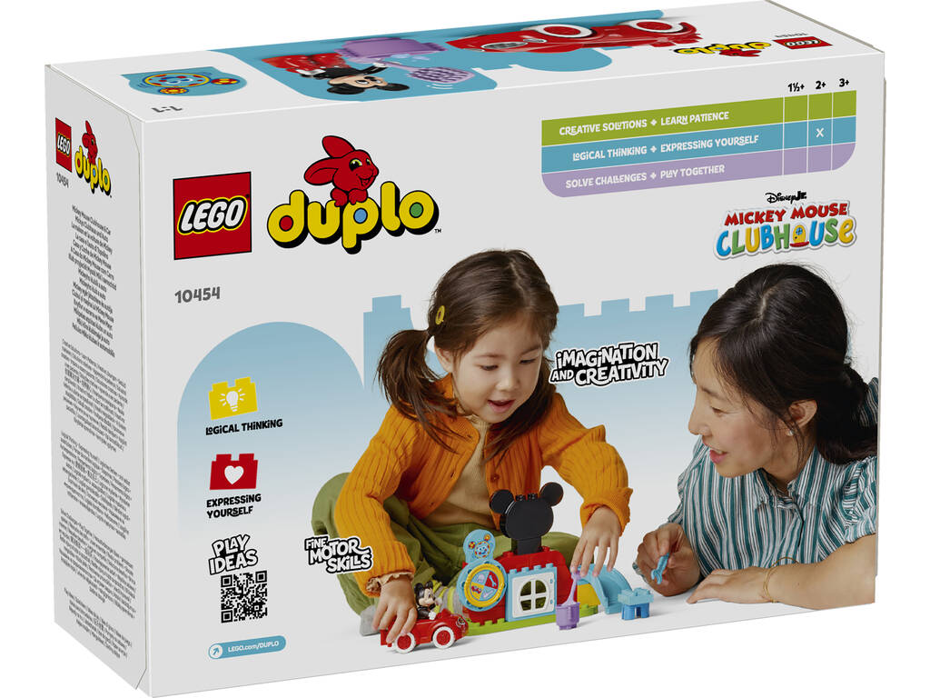 Lego Duplo Disney Jr. Casa e auto di Topolino