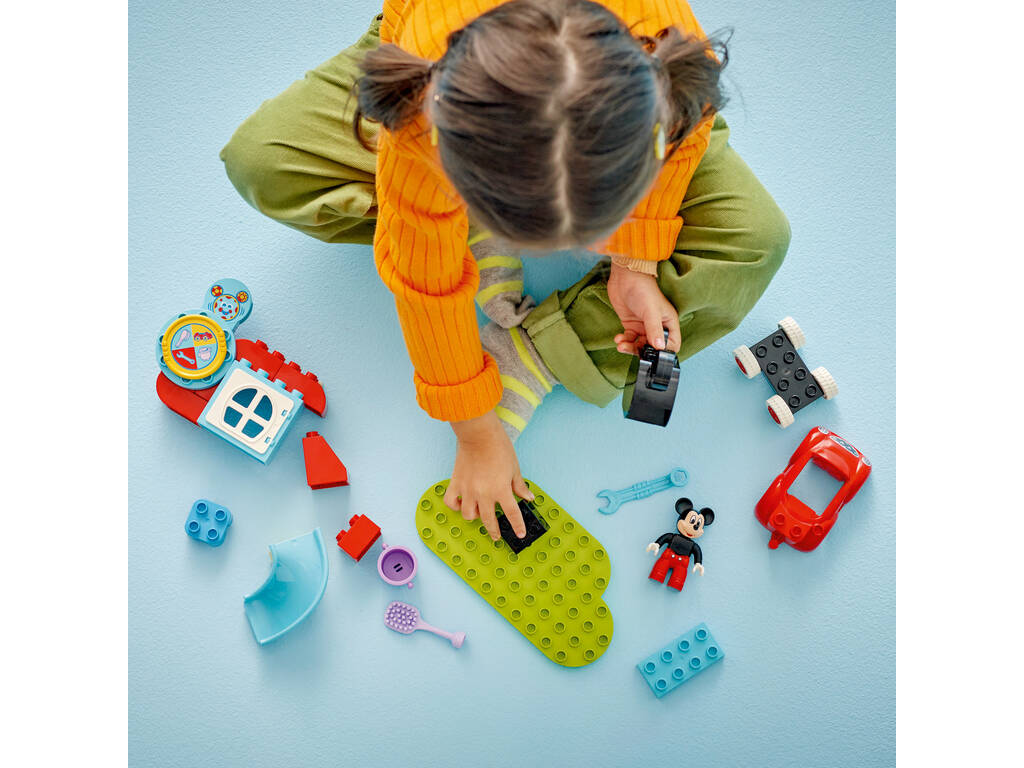 Lego Duplo Disney Jr. Casa e auto di Topolino