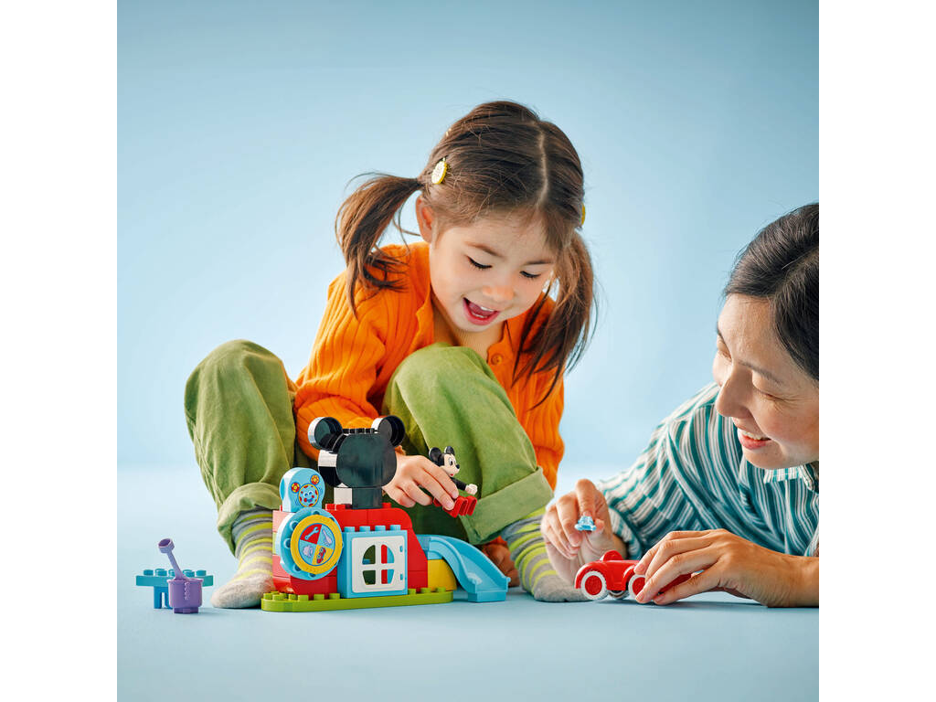 Lego Duplo Disney Jr. Casa e auto di Topolino