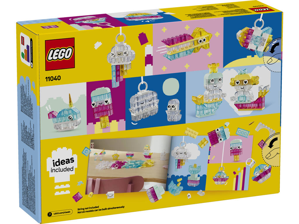 Lego Classic Scatola magica trasparente