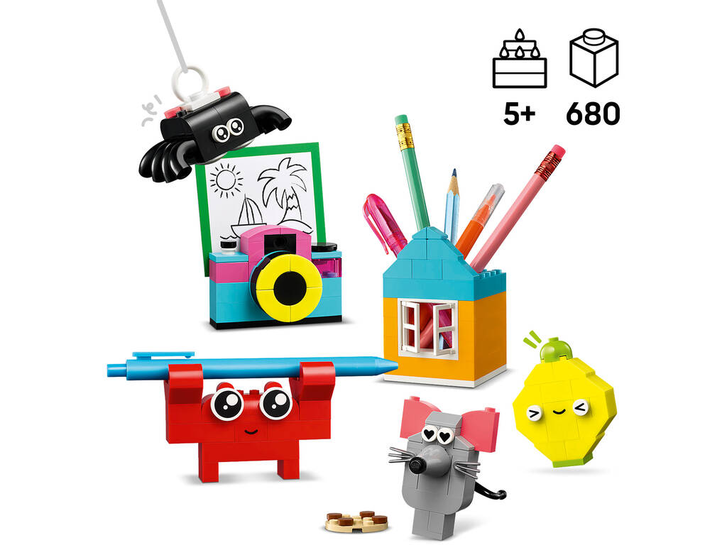 Lego Classic Scatola Felice Creativa