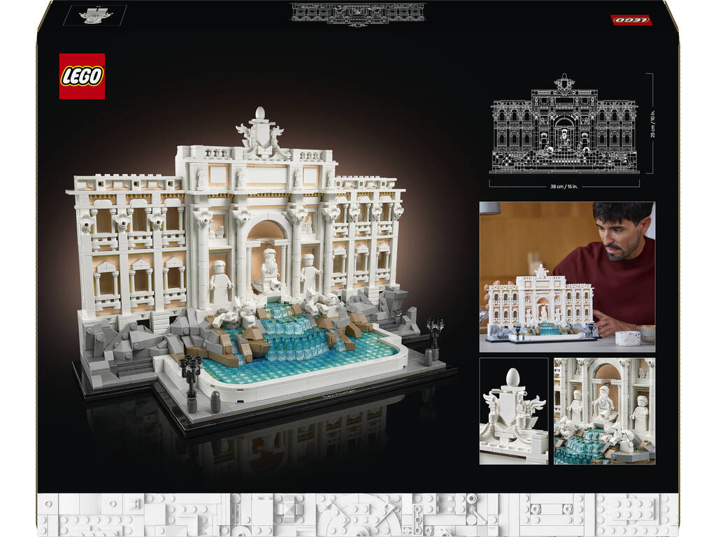 Lego Architecture Fontana di Trevi