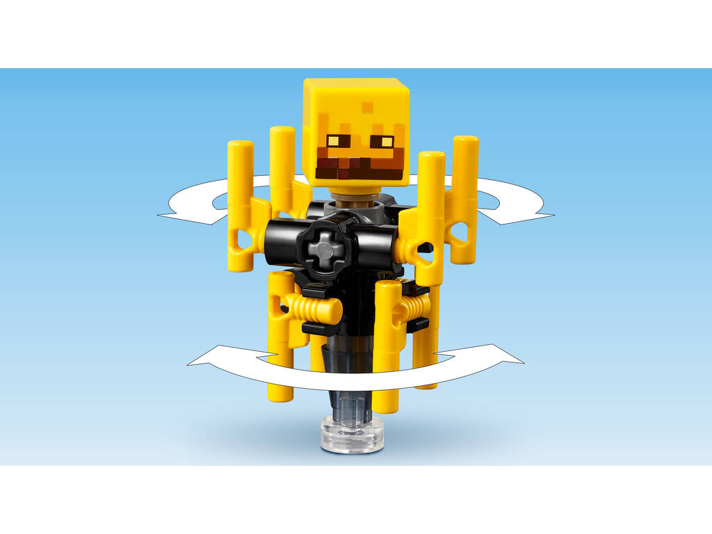 Lego Minecraft La battaglia di lava del mondo sotterraneo