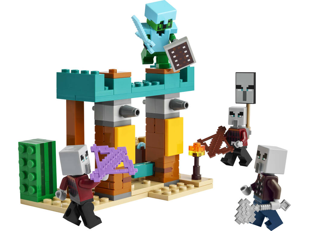 Lego Minecraft La pattuglia del deserto dei Maldeani