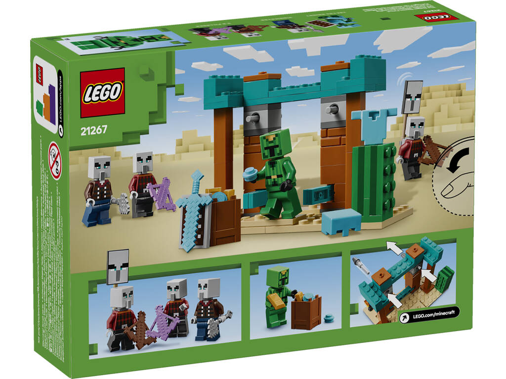 Lego Minecraft La pattuglia del deserto dei Maldeani