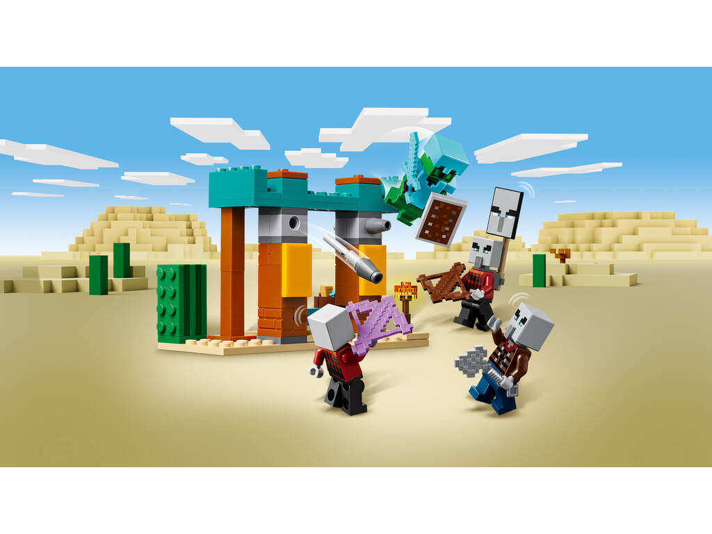 Lego Minecraft La pattuglia del deserto dei Maldeani
