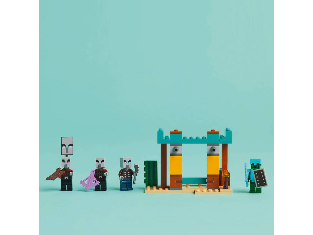 Lego Minecraft La pattuglia del deserto dei Maldeani