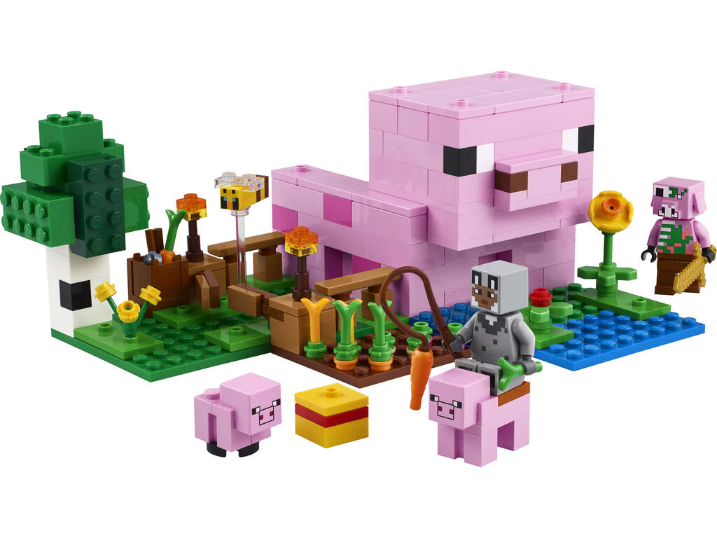 Lego Minecraft La casa del maialino Bebè