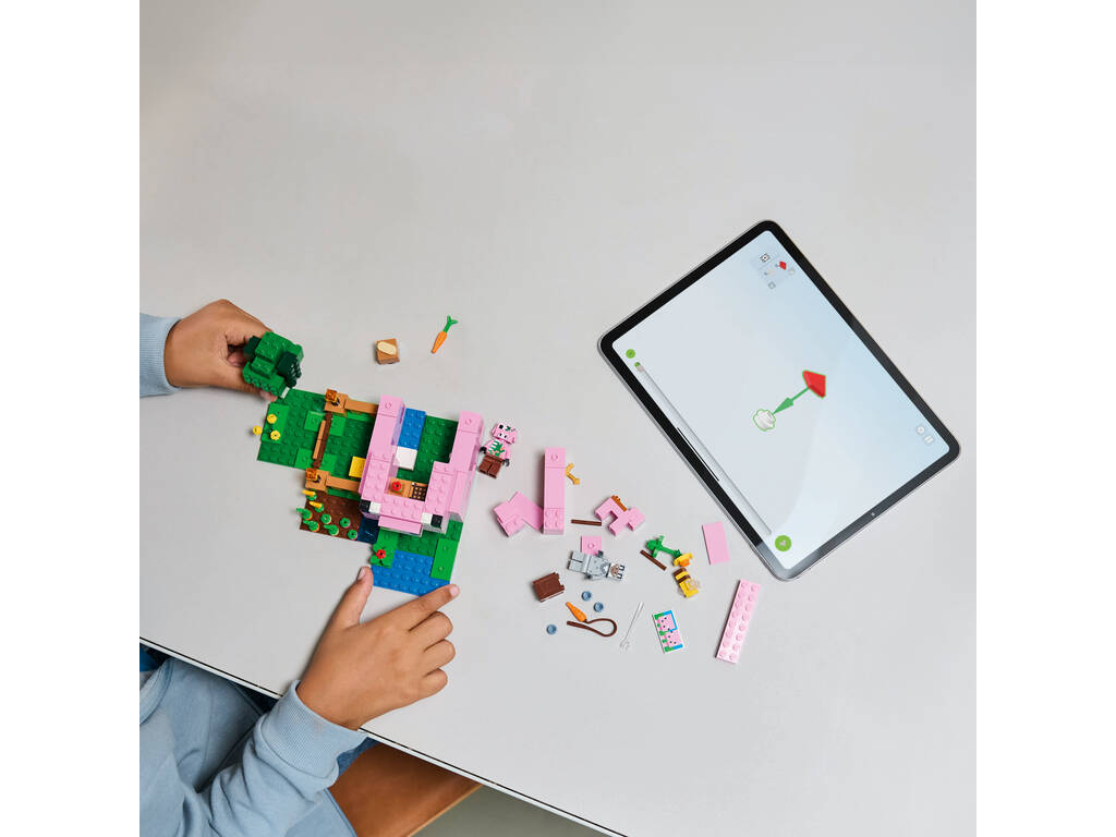 Lego Minecraft La casa del maialino Bebè