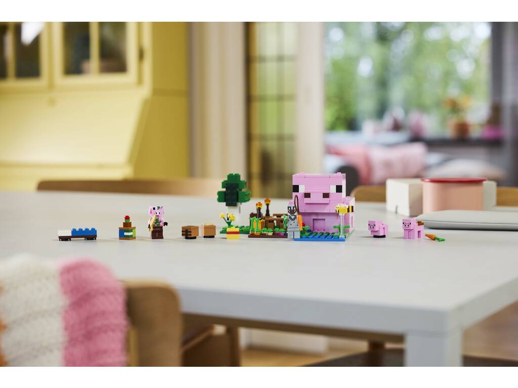 Lego Minecraft La casa del maialino Bebè