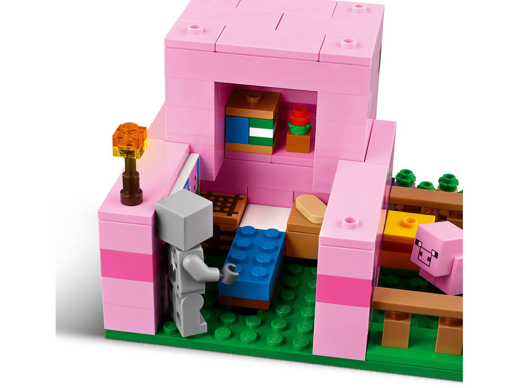 Lego Minecraft La casa del maialino Bebè