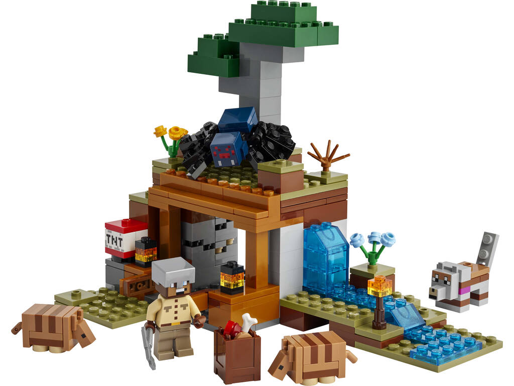 Lego Minecraft La spedizione nella miniera di Armadillo