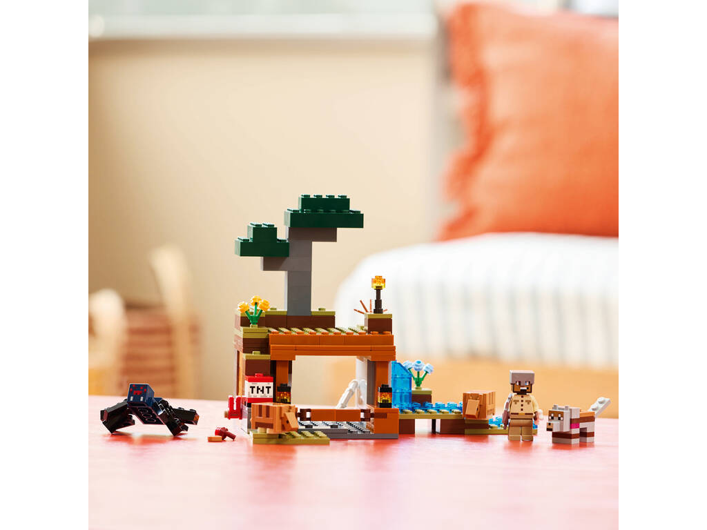 Lego Minecraft La spedizione nella miniera di Armadillo